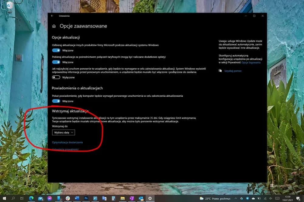 Jak wyłączyć aktualizacje w Windows 10 i uniknąć niechcianych przerw